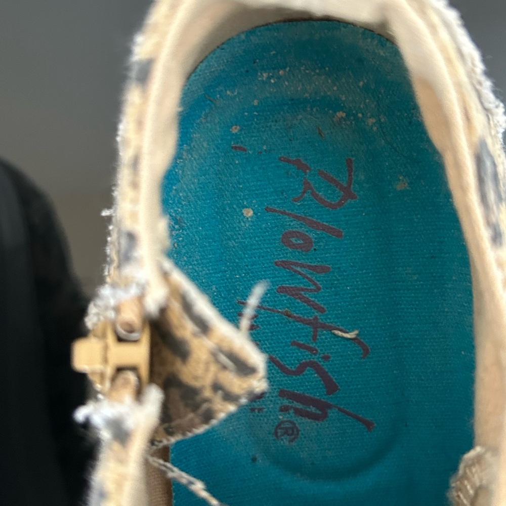 Blowfish Tan Leopard Women’s Sneakers - Picture 3 of 8